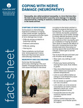Thumbnail of the PDF version of Coping With Nerve Damage (Neuropathy)
