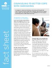 Thumbnail of the PDF version of How Counseling Can Benefit Caregivers